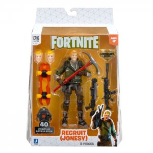 Игрушка  - фигурка героя Recruit Jonesy с аксессуарами Fortnite