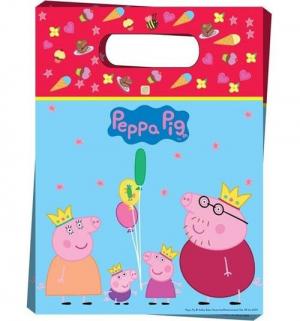Подарочные пакеты  Пеппа-принцесса, 17 x 23 см Маша и Медведь