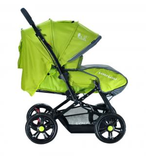 Прогулочная коляска  Lou Jardin E-400 Luxe, цвет: green Everflo