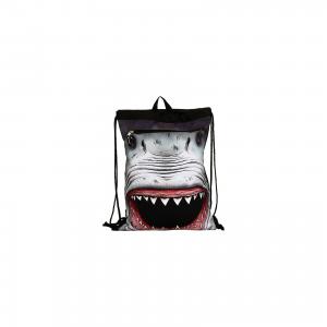 Сумка-рюкзак SHARK Attack, с капюшоном, цвет черный/мульти Mojo Pax