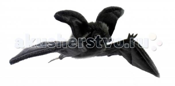 Мягкая игрушка  Летучая мышь черная парящая 37 см Hansa