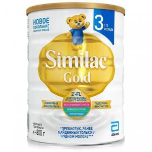 Детское молочко  Gold 3 с 12 месяцев, 800 г Similac