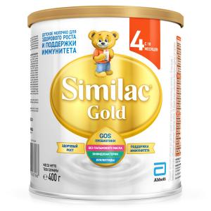 Детское молочко  Gold 4 с 18 месяцев, 400 г Similac