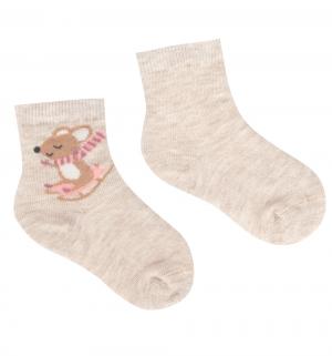 Комплект носки 3 шт, цвет: бежевый/розовый/белый Bossa Nova