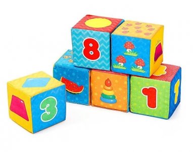 Развивающая игрушка  кубики Обучающие Iq Zabiaka