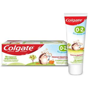 Детская зубная паста  без фтора, 0-2 лет, 40 мл Colgate