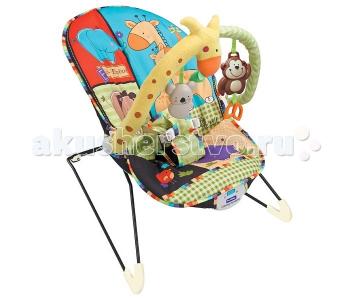 Кресло-качалка с игрушками и вибрацией Animal Paradise 8614 FitchBaby