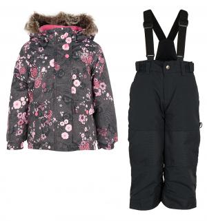 Комплект куртка/полукомбинезон , цвет: розовый Peluche&Tartine