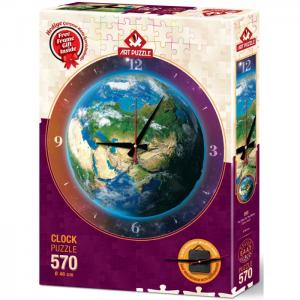 Часы-пазл Время для мира (570 деталей) Art Puzzle