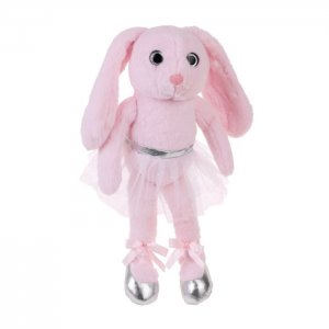 Мягкая игрушка  Зайка-балеринка 33 см Fluffy Family