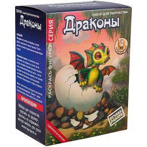 Набор для росписи фигурки из керамики Игрографика Дракон малыш Attipas