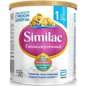 Молочная смесь  Гипоаллергенный 1 0-6 мес, 375 г Similac