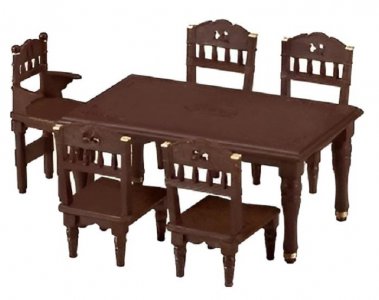 Классический коричневый стол Sylvanian Families