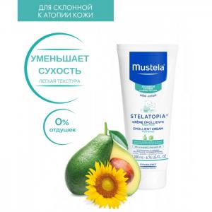 Смягчающий крем Stelatopia 200 мл Mustela