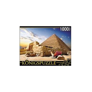 Пазл  Египет. Пирамиды и верблюды 1000 элементов Konigspuzzle