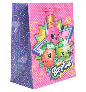 Подарочный пакет  23 х 18 см Shopkins