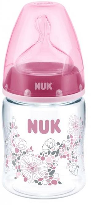 Бутылочка  First Choice Plus пластик с рождения, 150 мл, цвет: розовый Nuk