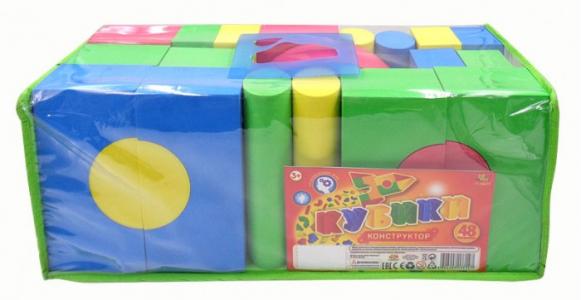 Развивающая игрушка  Кубики мягкие (48 предметов) ABtoys