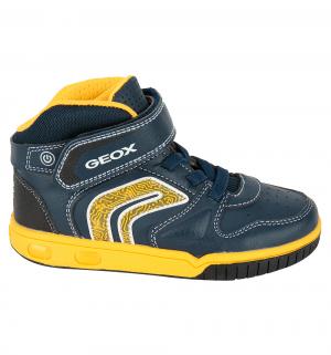 Ботинки  Gregg, цвет: синий/желтый Geox