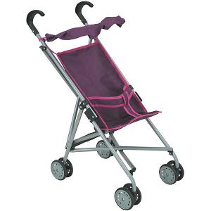 Коляска-трость для кукол Buggy Boom, фиолетовая Melobo. Цвет: фиолетовый