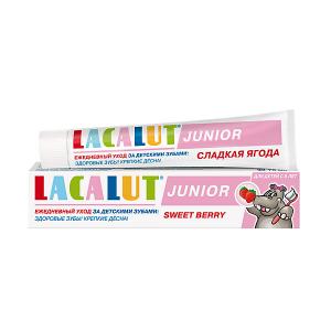 Зубная гель-паста  Junior Сладкая ягода, от 8 лет, 75 мл Lacalut