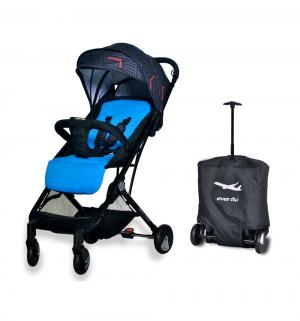 Прогулочная коляска  Baby travel E-330, цвет: Blue Everflo