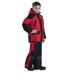 Комплект куртка/полукомбинезон  Аргун, цвет: красный/черный Ursindo