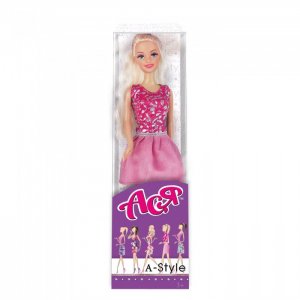 Кукла Ася Блондинка в розовом платье А-стайл Toys Lab