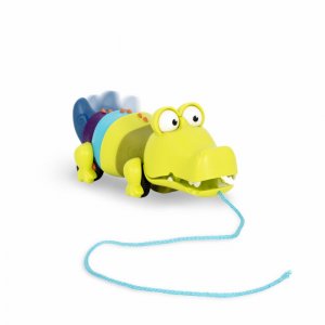Каталка-игрушка  Игрушка-каталка на веревочке Крокодил B.Toys