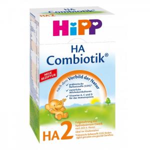 Молочная смесь гипоаллергенная ГА2 Сombiotic 6-12 мес., 500 г Hipp
