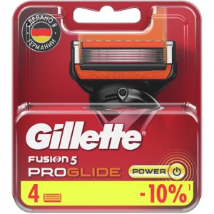Сменные кассеты с точным триммером Fusion 5 ProGlide Power 4 шт. Gillette