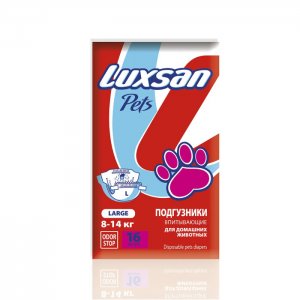 Pets Подгузники Premium для животных Large (8-14 кг) №12 Luxsan