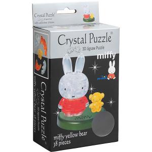 3D головоломка  Миффи и медвежонок Crystal Puzzle