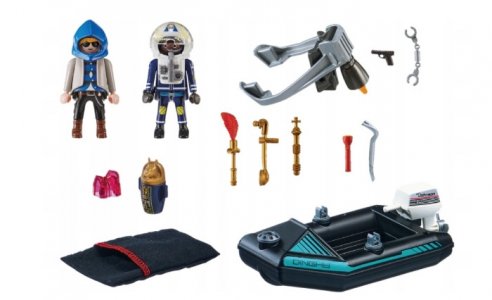 Игровой набор Арест грабителя музея Playmobil