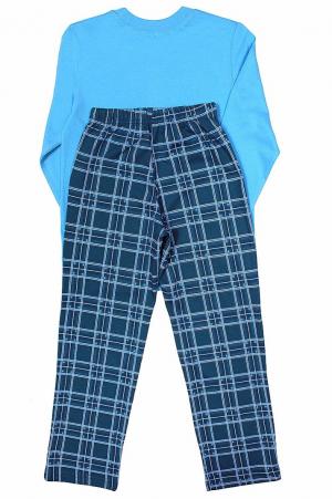 Пижама джемпер/брюки , цвет: голубой/синий Basia