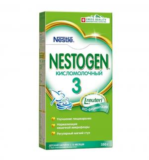 Молочная смесь  Кисломолочный 3 с пребиотиками 12 месяцев, 350 г Nestogen
