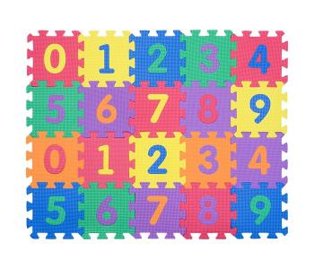 Игровой коврик  6 Цифры-4, толщина 15мм KB-002-6-NT FunKids