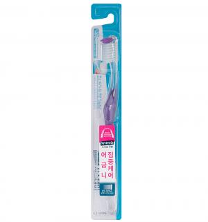 Зубная щетка  Dentor System стандартная, цвет: фиолетовый CJ Lion