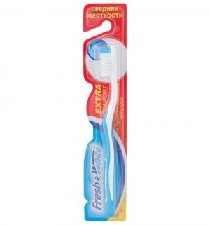Зубная щетка  Extra Comfort, цвет: синий Fresh&White