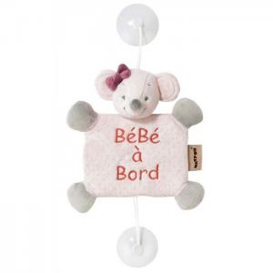 Знак Baby on board Adele & Valentine Мышка Nattou