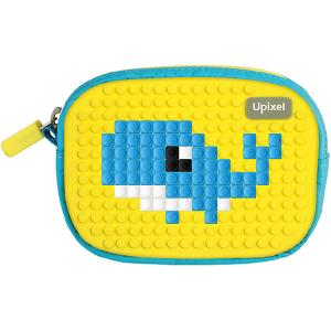 Маленькая пиксельная сумочка  «Lucky Star», синий-желтый Upixel. Цвет: желтый