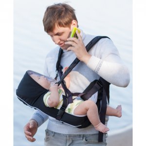 Рюкзак-кенгуру  Универсальный анатомический BabyActive Simple Чудо-чадо