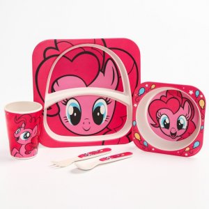 Набор бамбуковой посуды My Little Pony Пинки Пай Hasbro