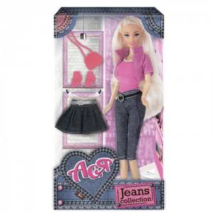 Кукла Ася Джинсовая коллекция дизайн 1 28 см Toys Lab