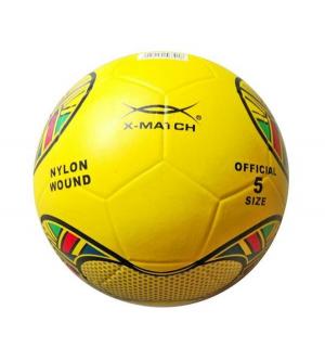 Футбольный мяч  желтый размер 5 X-match