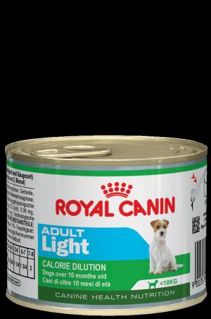 Влажный корм  Adult Light для взрослых собак, 195 гр Royal Canin