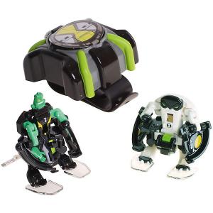 Игровой набор Playmates Ben 10 «Омнизапуск, Алмаз и Ядро». Цвет: разноцветный