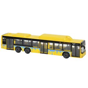 Коллекционная машина  Автобус желто-черный 13 см Majorette