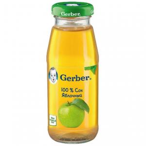Сок  яблоко, 175 мл Gerber