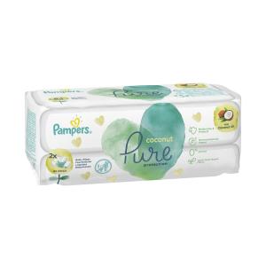Салфетки  «Pure Coconut» влажные детские, 84 шт Pampers